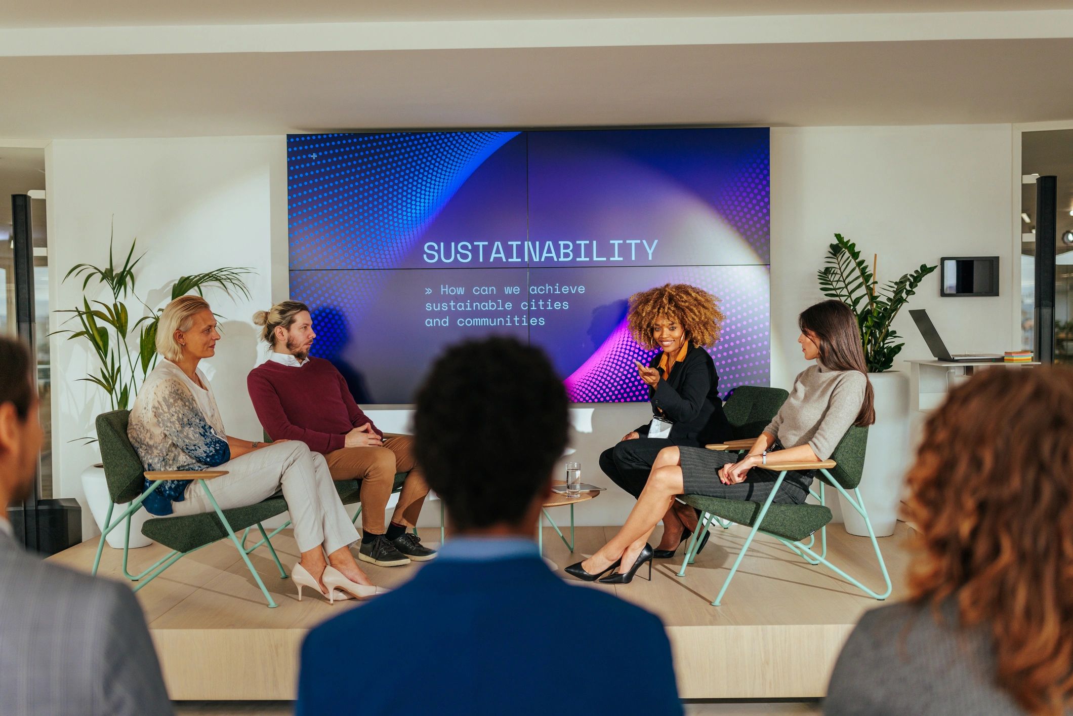 Atelier de travail sur la durabilité en entreprise